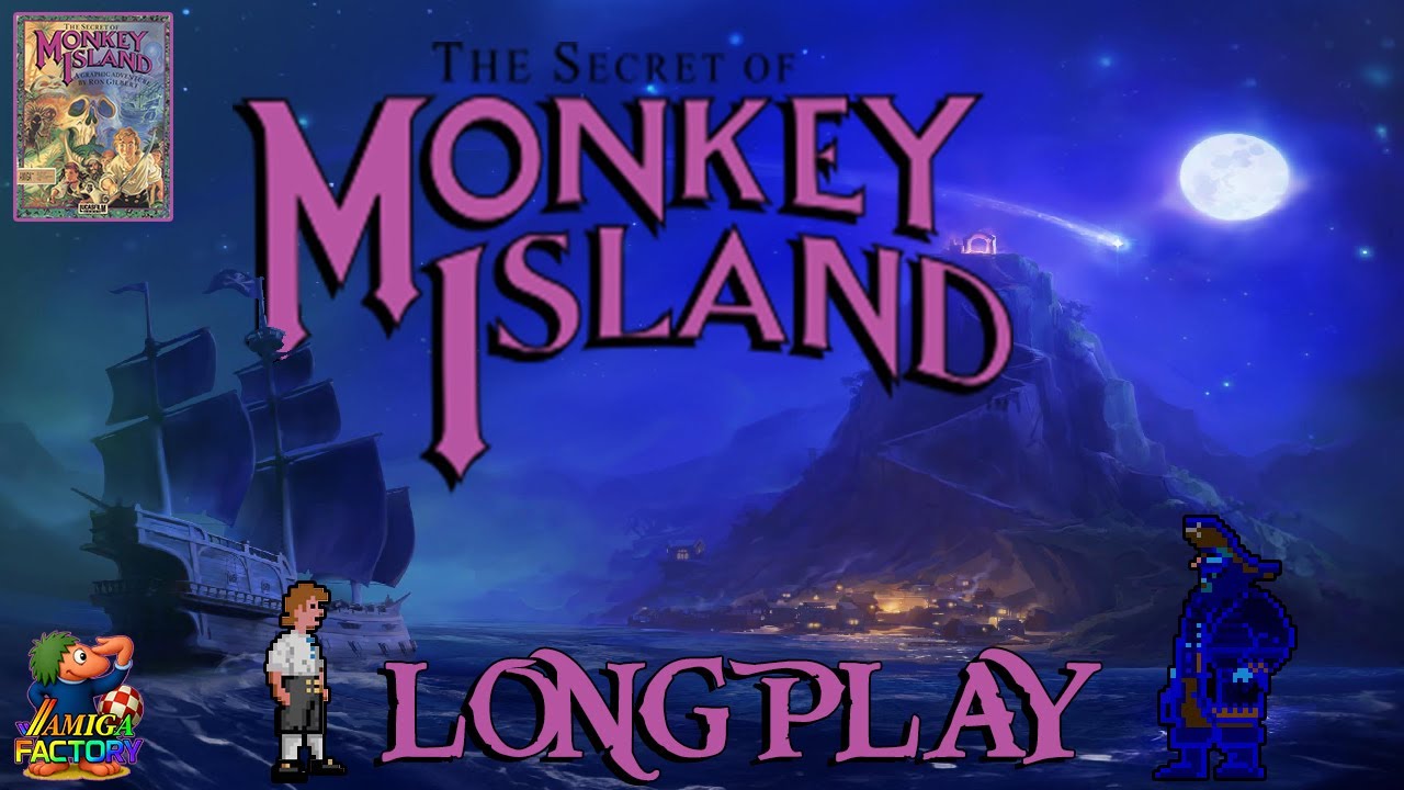 Longplay THE SECRET OF MONKEY ISLAND - AMIGA - 720 Comentado