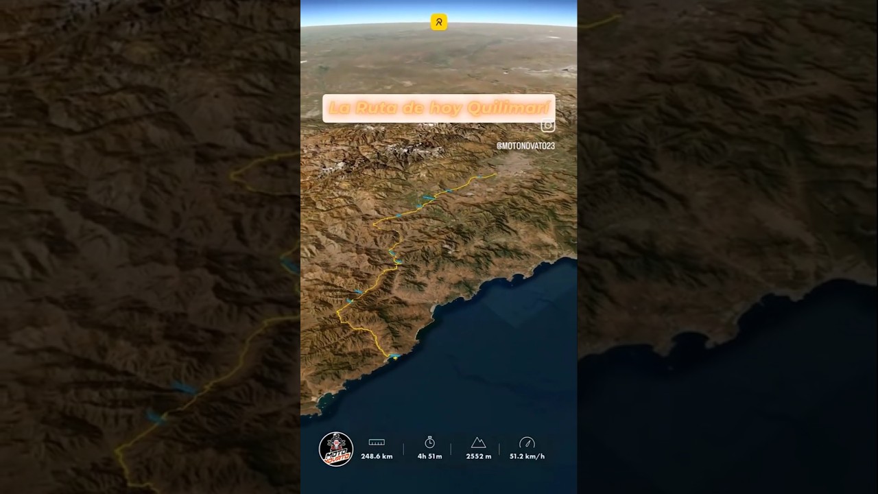 La ruta de hoy a Quilimar&iacute;