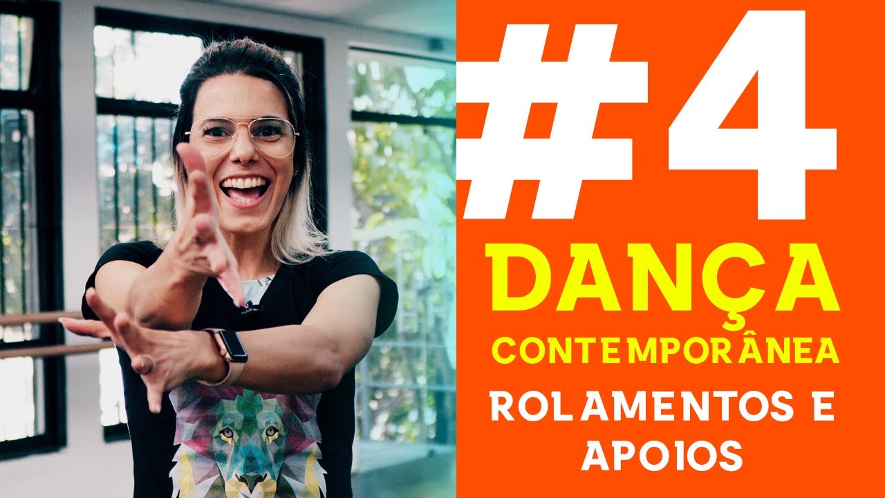AULA #4 DE DANÇA CONTEMPORÂNEA | TEMA: ROLAMENTOS E APOIO Part.2