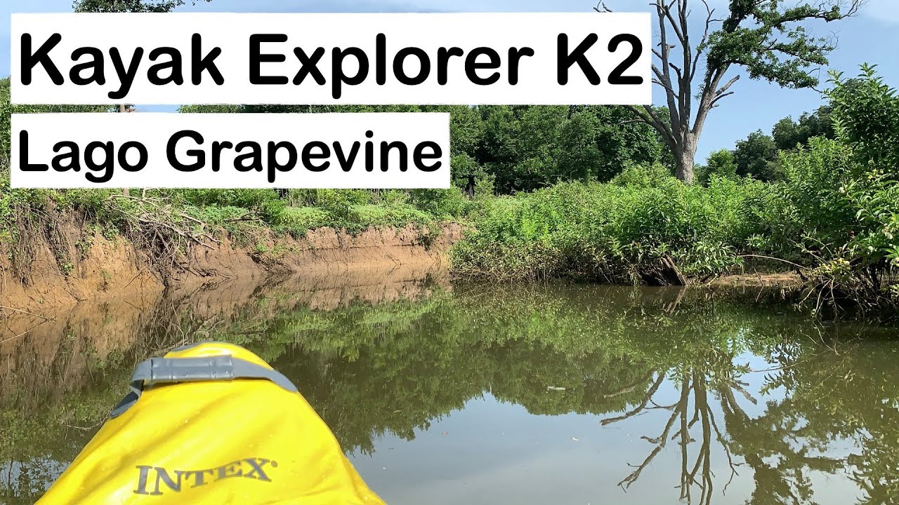 Kayak Intex Explorer K2 - Uma Aventura pelo Lago Grapevine