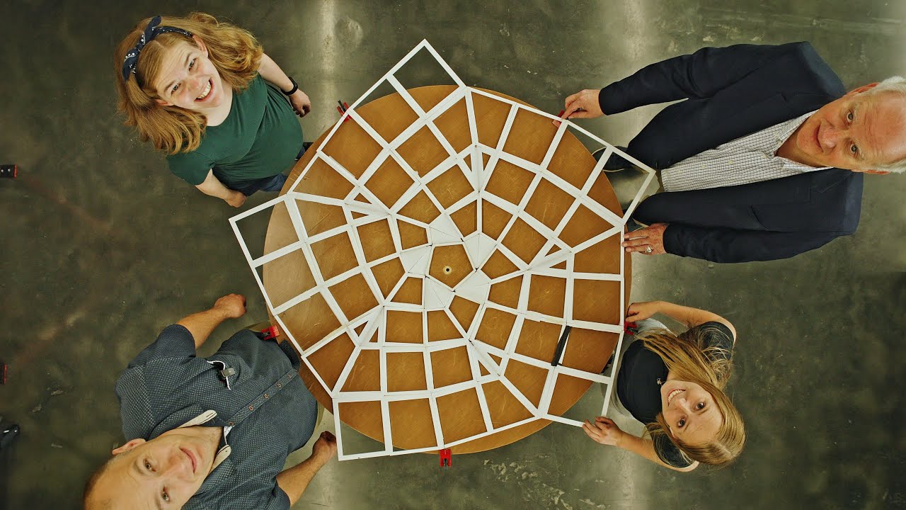 BYU's Origami-inspired Antenna Self-deploys in Zero Gravity