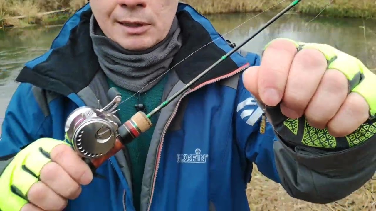 Шпуля KKR S29 для Shimano 23 Calcutta Conquest BFS в катушке DK100v. Заброс мухи 0,7 грамма. Нимфа