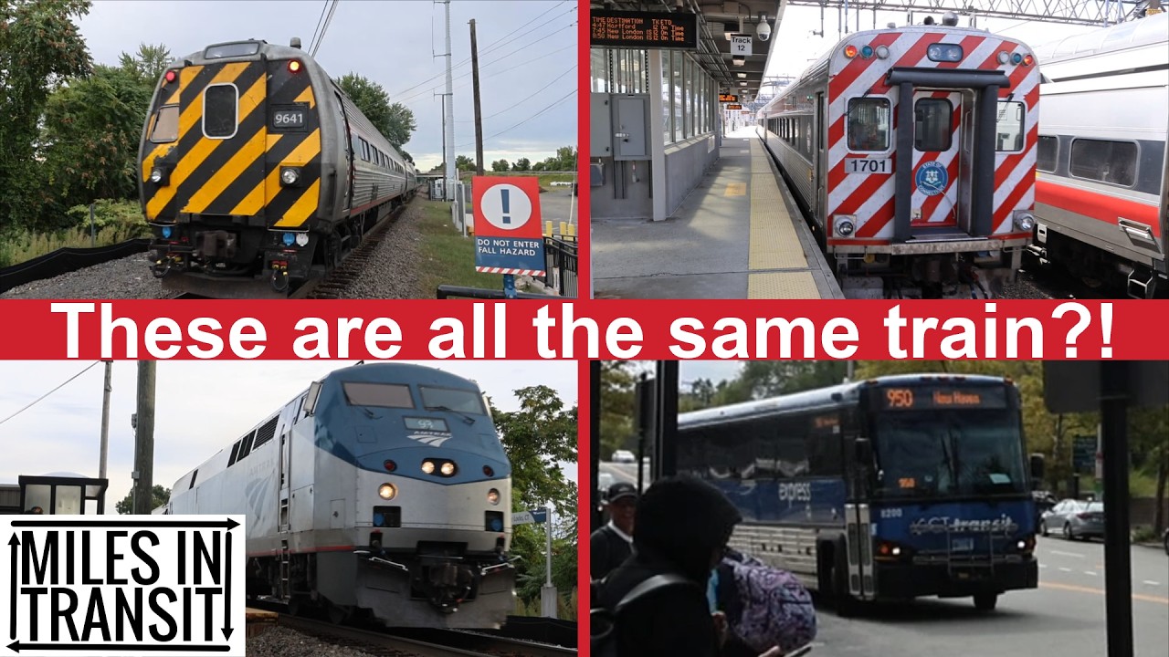 Amtrak Hartford Line (ALL of it) - Apparently a Trip Report