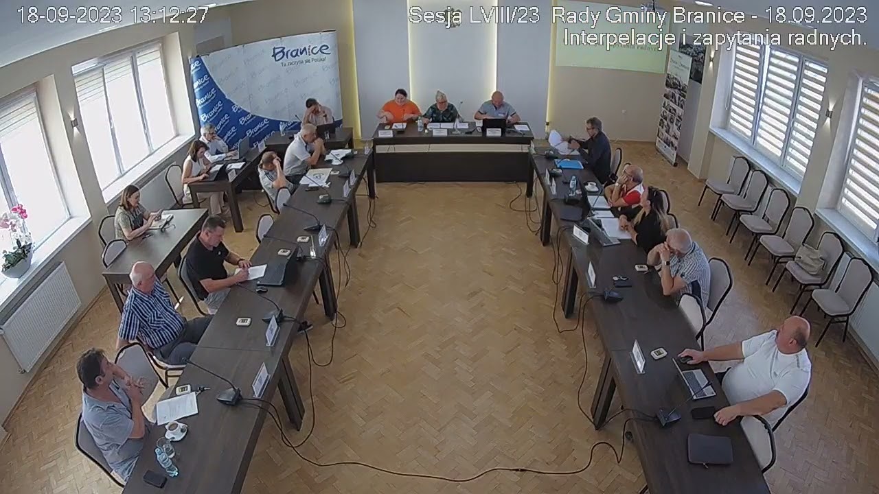 Sesja Rady Gminy Branice z dnia 18.09.2023r.