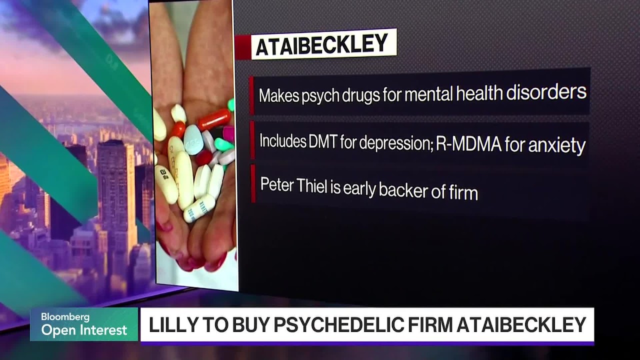 Lilly покупает производителя психоделических препаратов AtaiBeckley за $3,8 млрд