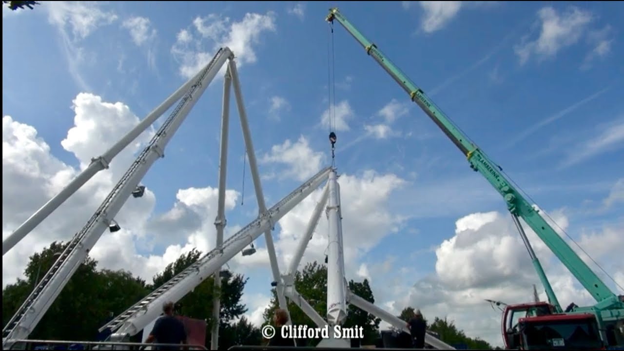 Transport montage reuzenrad Lamberink
