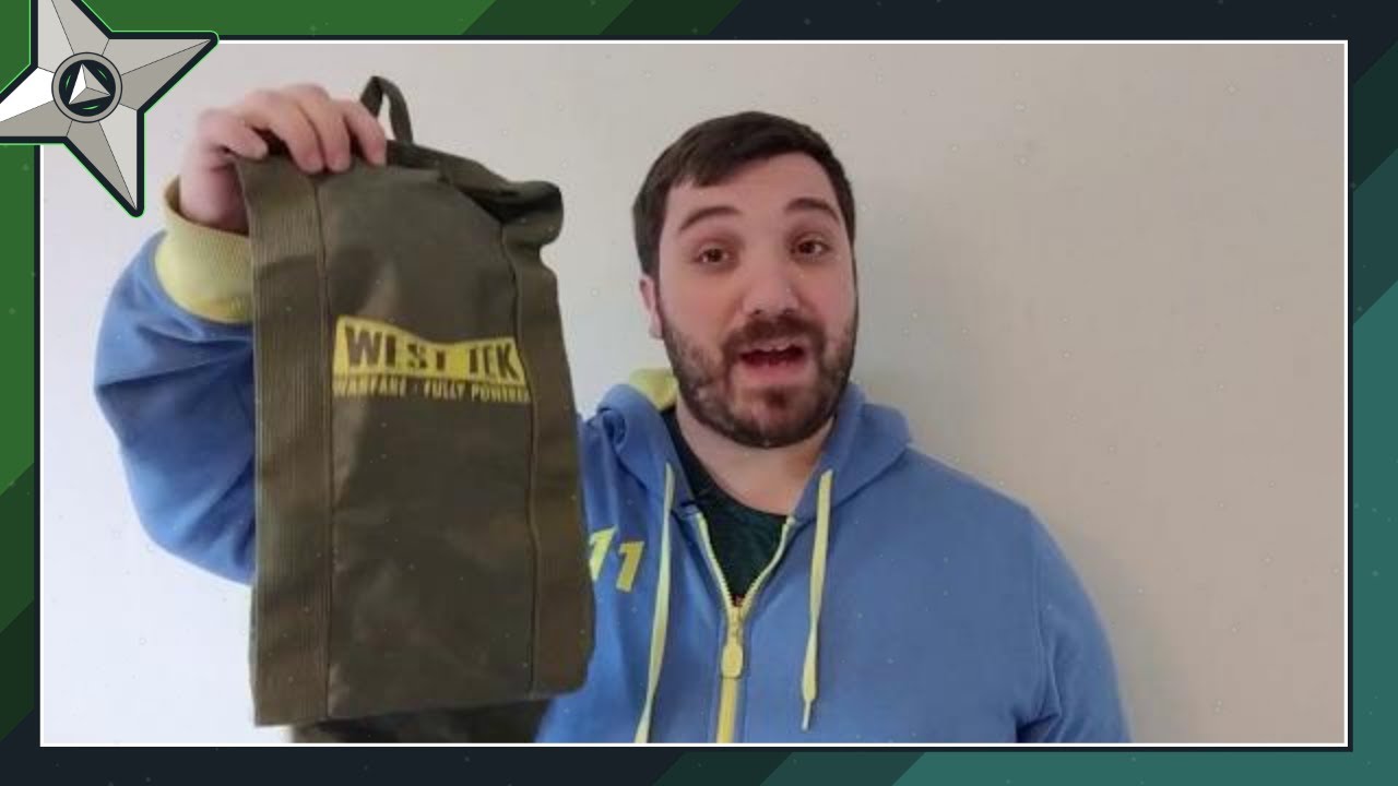 Fallout 76 Canvas Bag finally Delivered! || Power Armor Edition Update