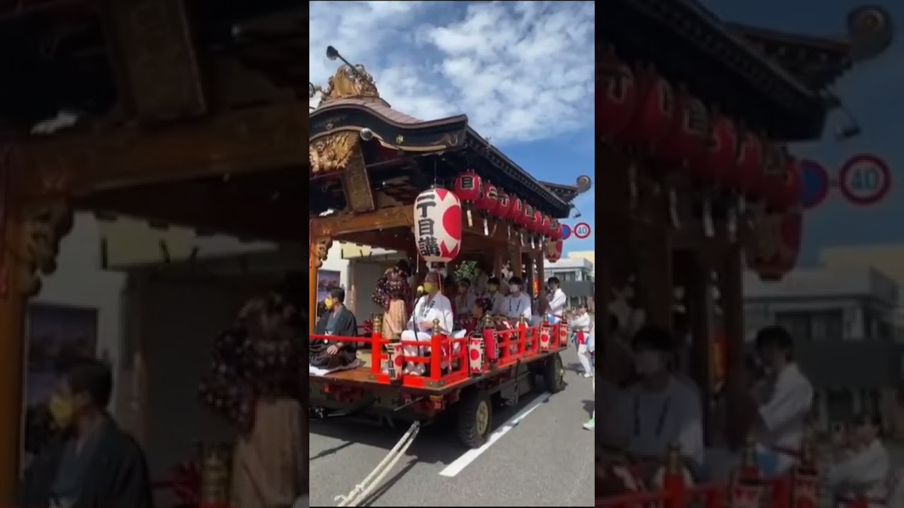 令和4年9月11日 大館神明社例祭余興奉納行事 「絢爛囃子」　公式Instagramライブ動画より抜粋