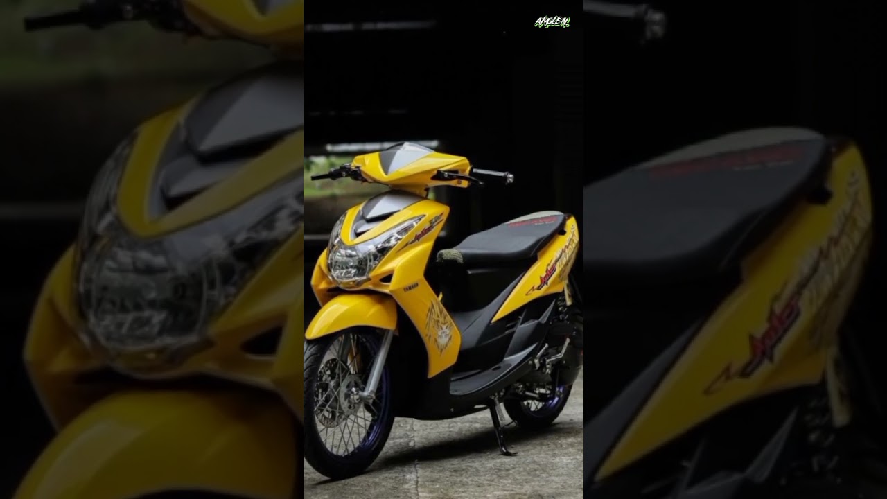 Mio soul mx new color yellow modifikasi full #shorts #modifikasi