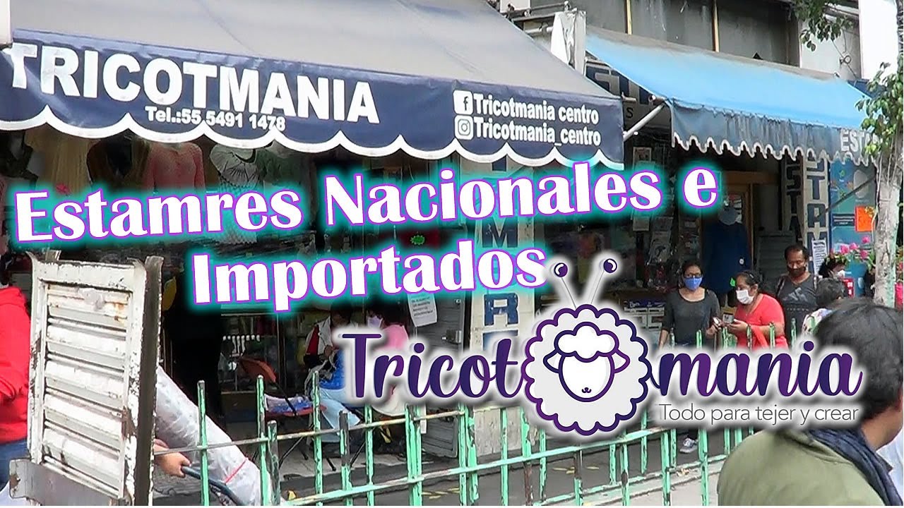 TIENDA de ESTAMBRES del CENTRO TRICOTMANIA Estambres Nacionales e Importados/COMPRA DE ESTAMBRES