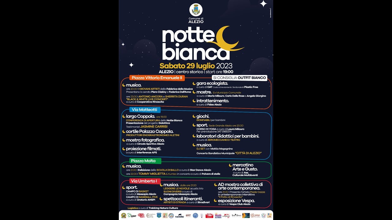 Notte Bianca ad Alezio 2023