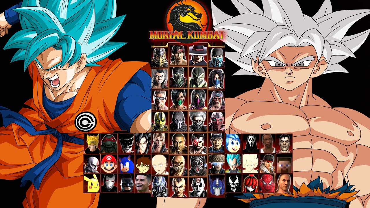 MORTAL KOMBAT 9 | goku blue & goku ultra instinct| EXPERT TAG LADDER | GAMEPLAY (4K60FPS)