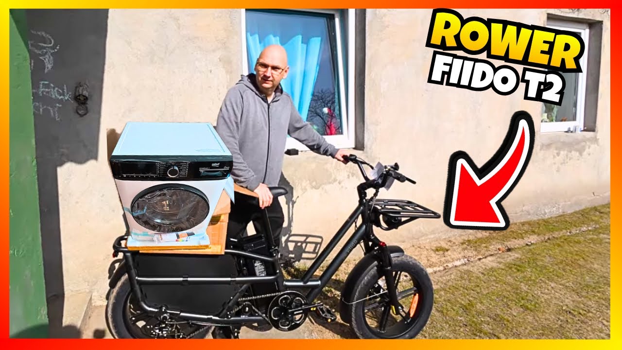 Na Siedlisko Wjeżdża Pralka Automatyczna i Rower Fiido T2 !!!