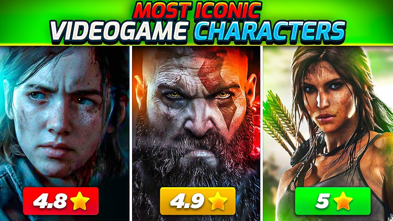 Top 10 Most Iconic Video Game Characters Ever