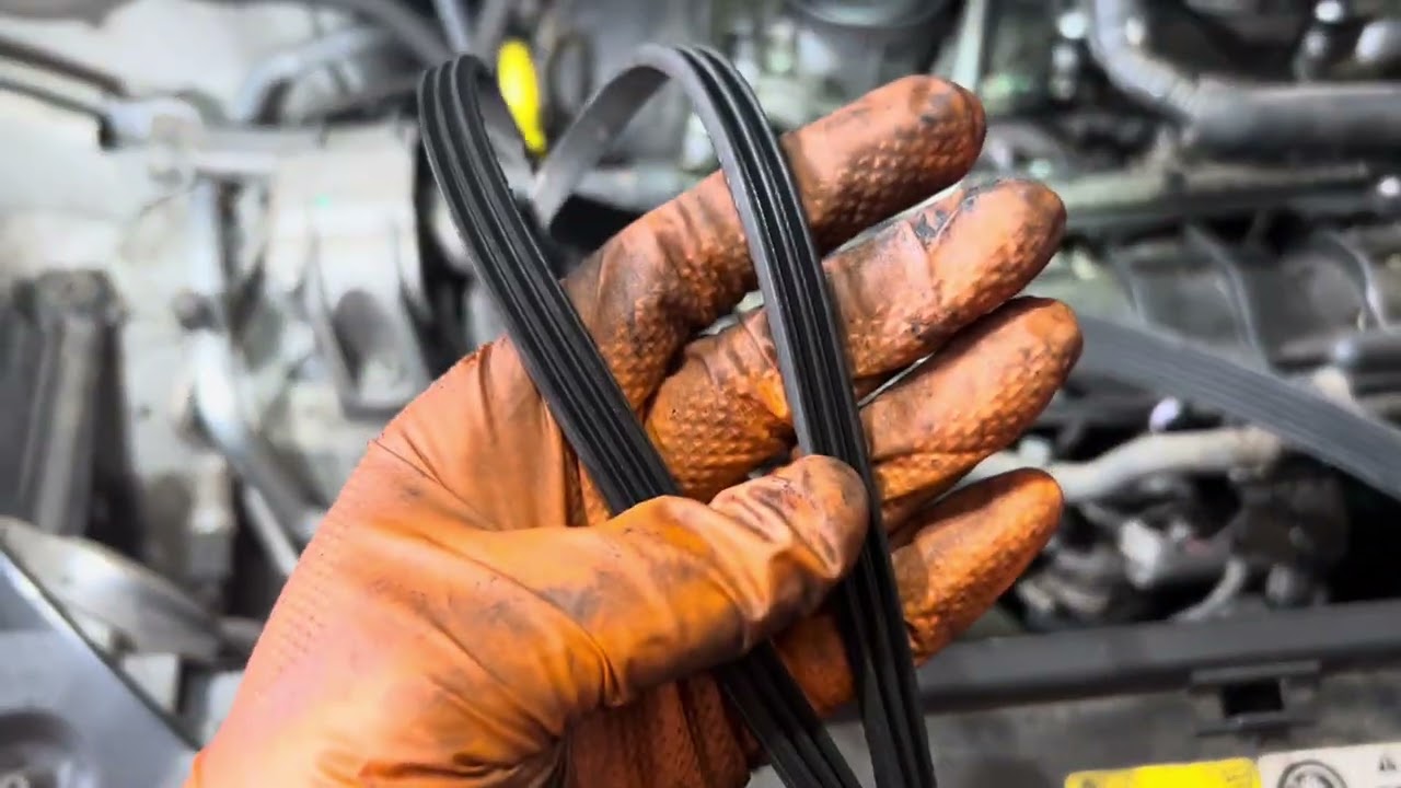 Volkswagen Tiguan Drive Belt Replacement - How to Remove Drive Belt