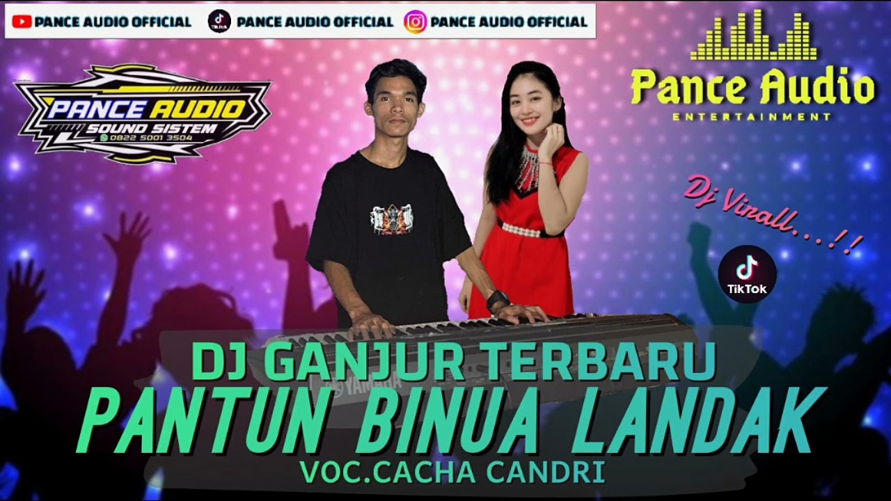 Dj Ganjur Pance Audio || Lagu Dayak Kalbar Pantun Binua Landak || Voc.Cacha Candri || Arr.Panceboy