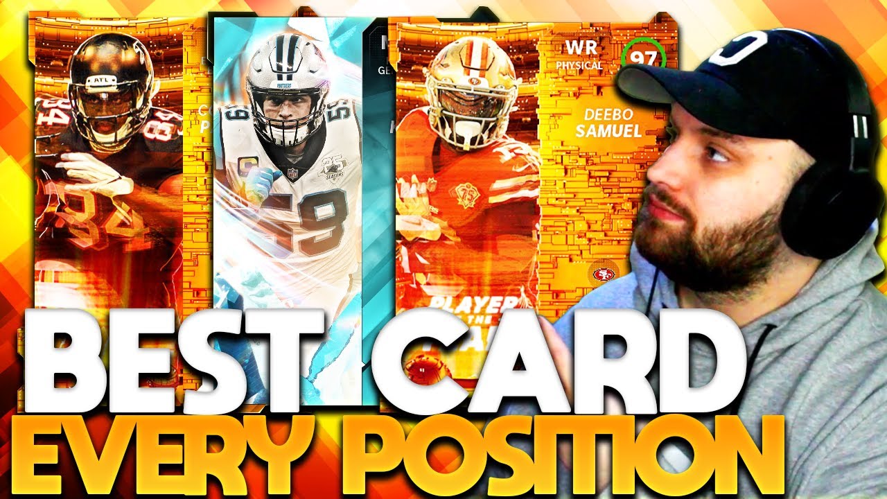 BEST CARD IN EVERY POSITION *UPDATED* INSIDE MADDEN 22 ULTIMATE TEAM!