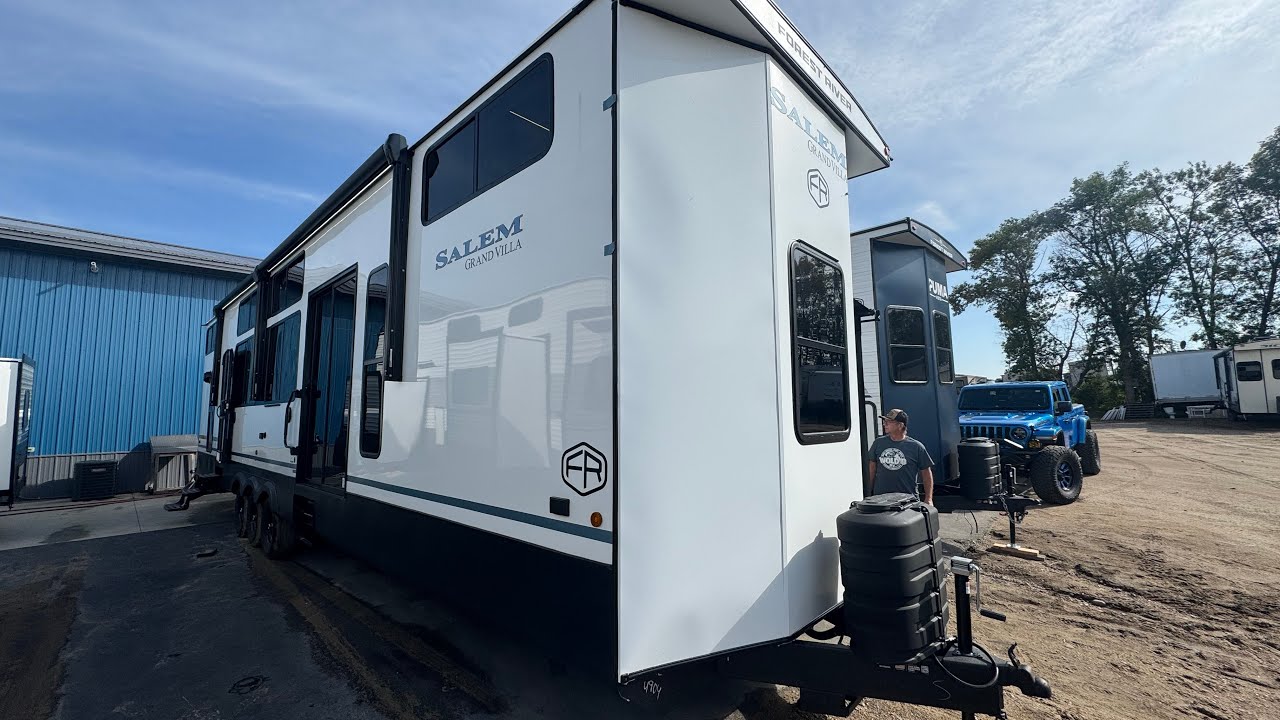 2026 Forest River Salem Grand Villa 42ZEN with 2 bathrooms and lofts! 