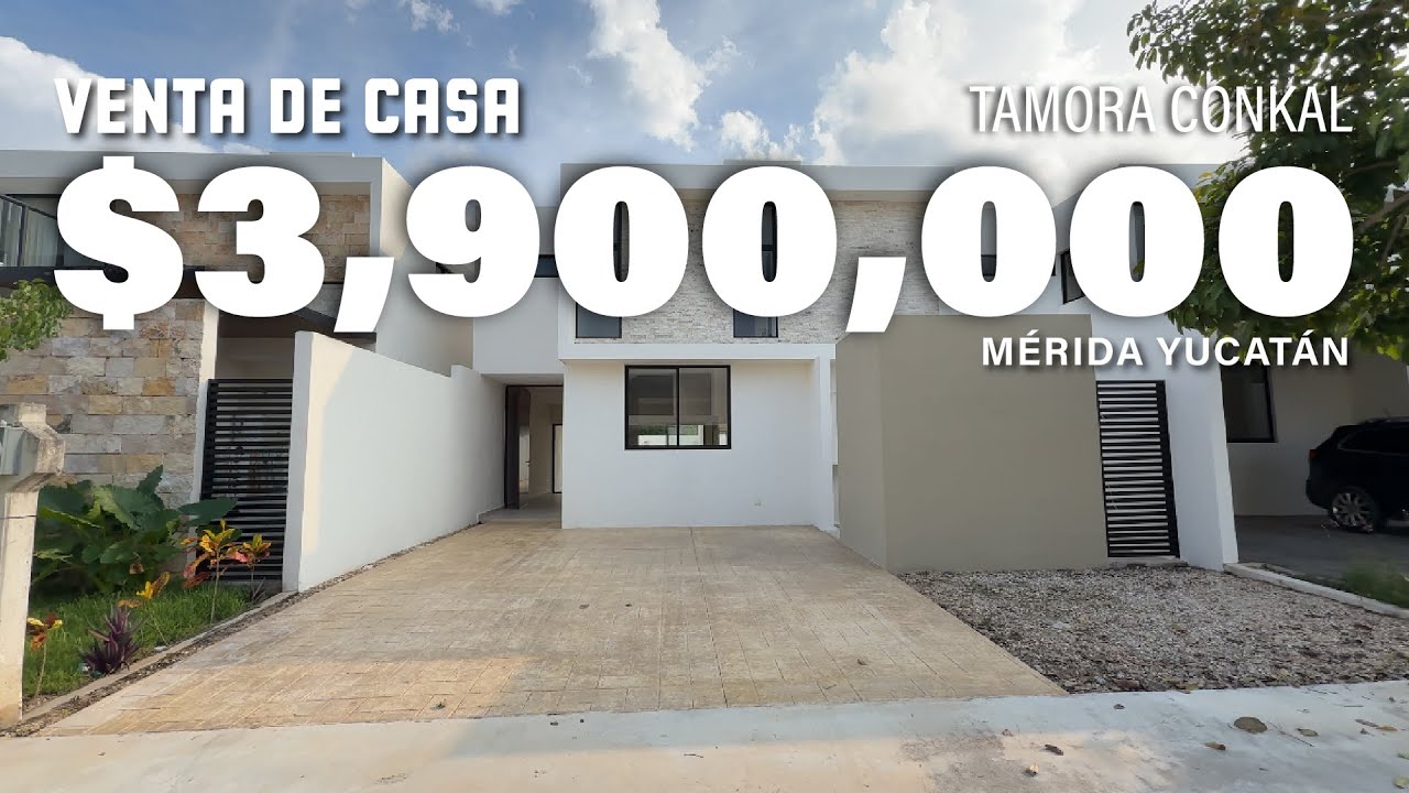 VENTA DE CASA EN MÉRIDA YUCATÁN | Tamora Conkal, Mérida Yucatán | Casa de lujo lista para estrenar