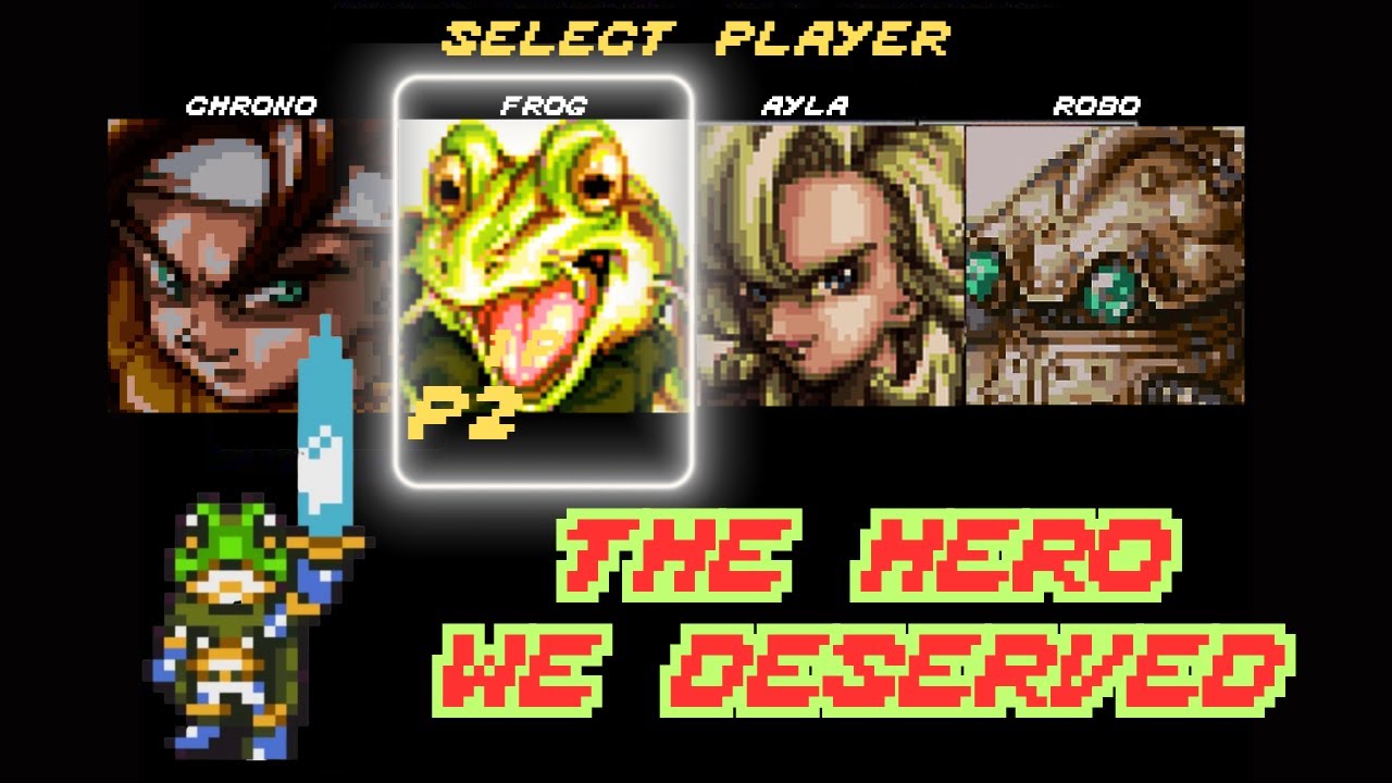 Изучение образа Лягушки: Самый неожиданный герой Chrono Trigger