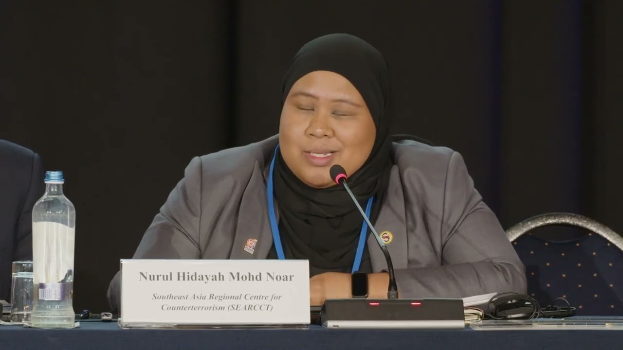 Nurul Hidayah Mohd Noar, Southeast Asia Regional Centre for Counterterrorism (SEARCCT)
