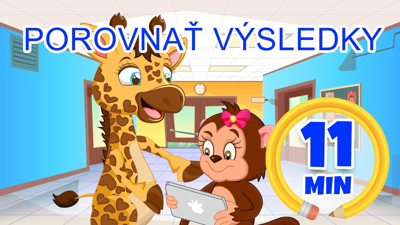Porovnanie výsledkov – 11 min Giramille | Detské riekanky a pesničky