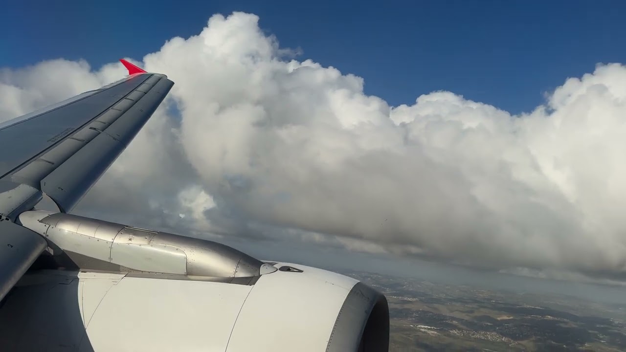 (HD) Stunning Approach and Landing at Tel Aviv | A321 OE-LBB