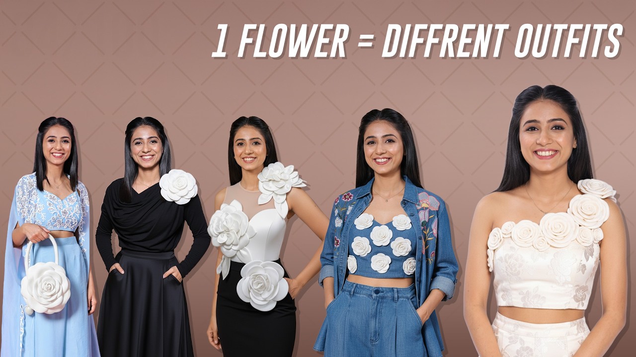 🌸 एक ही फूल – Priya Ma’am के कई शानदार अंदाज़! ✨