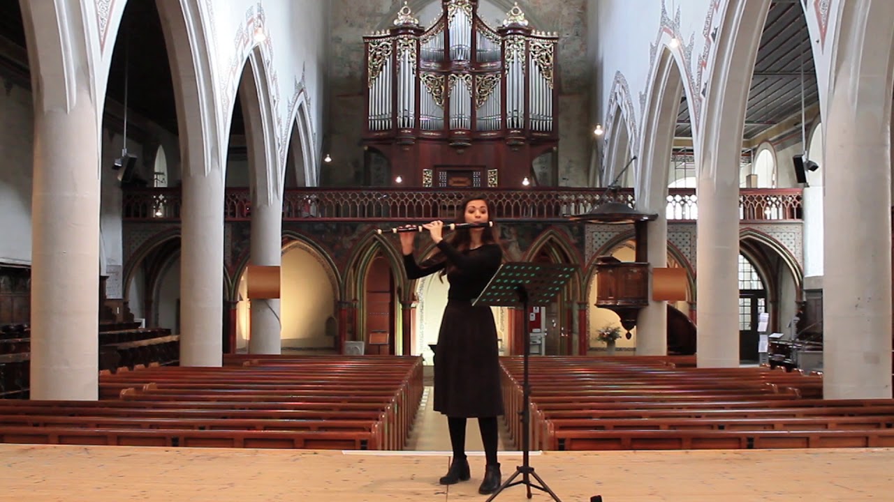 Telemann, Fantasia n. 7  Francesca Grilletto, flute