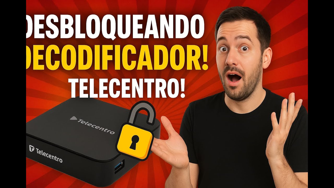 ¡¡¡¡COMO DESBLOQUEAR DECODIFICADOR TELECENTRO 2025!!!!