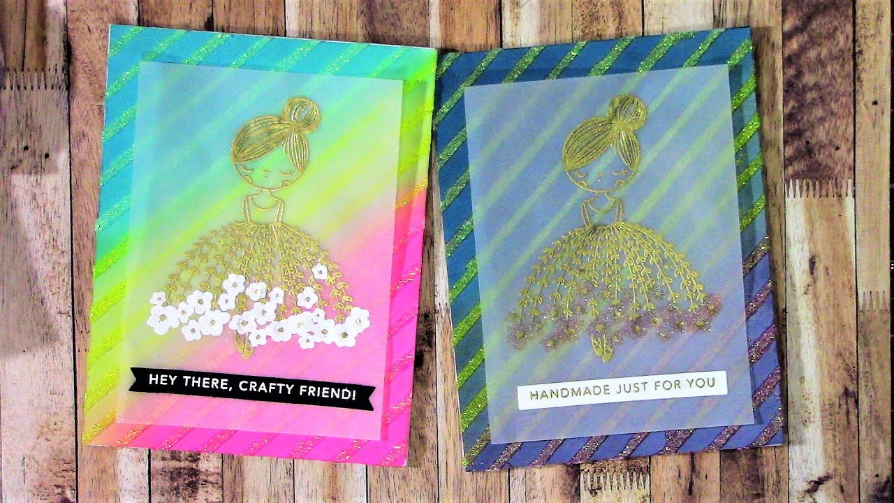 Save the Crafty YouTuber Video Hop- Ink Blending