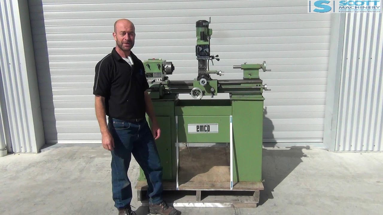 Emco Maximat V10-P Used Lathe