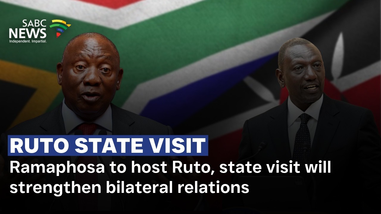 Ramaphosa to host Ruto, state visit will strengthen bilateral relations