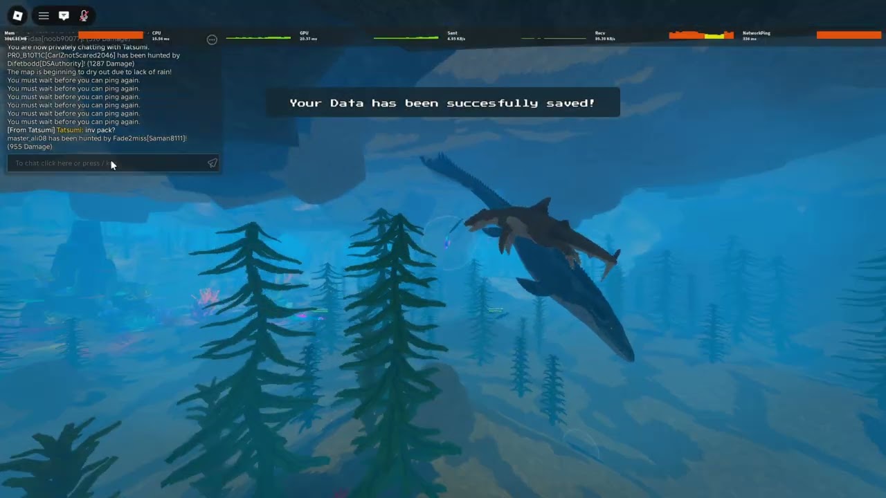 Roblox Dinosaur Simulator Huge Public War Against YaBoiStinky