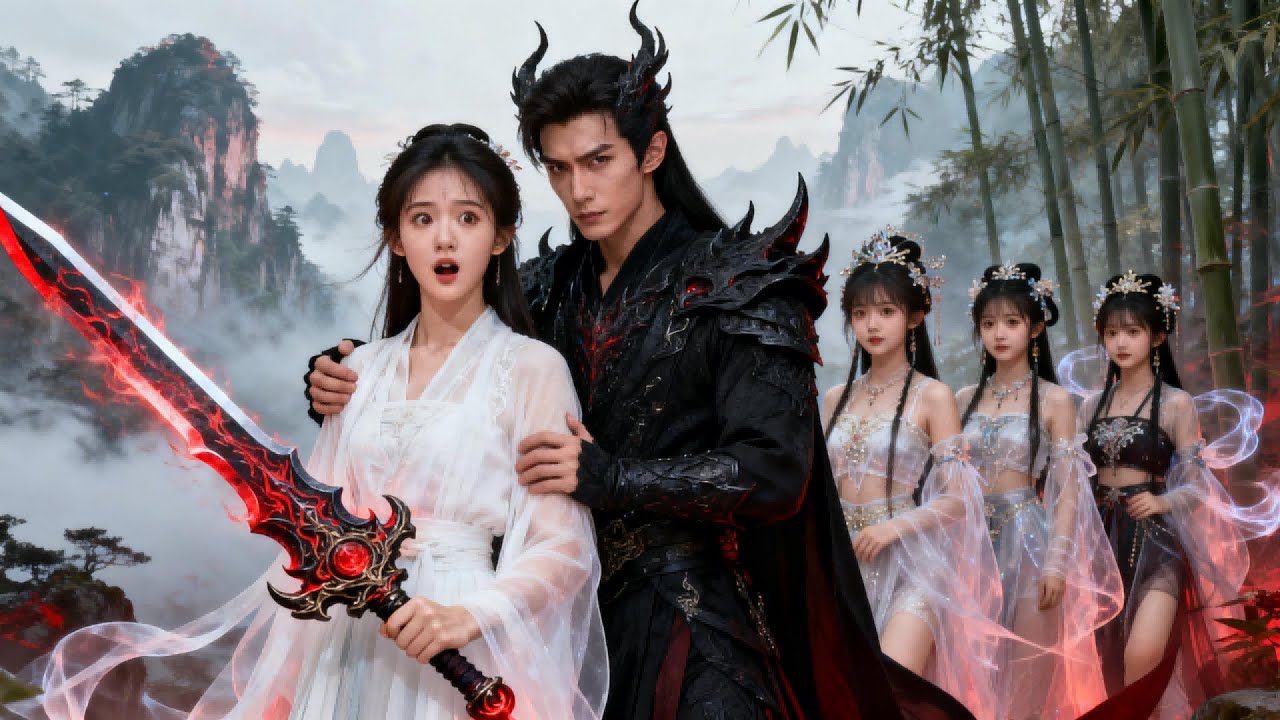 【full】修仙美女以為自己撿了個燒火棍，結果魔聖天天在腦中喊她去屠神？#爽剧#男频短剧#逆袭