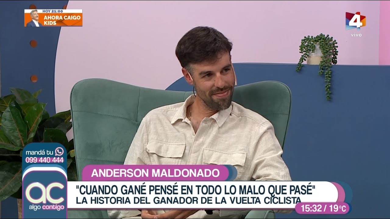 Algo Contigo - La historia de Anderson, el ganador de la Vuelta Ciclista