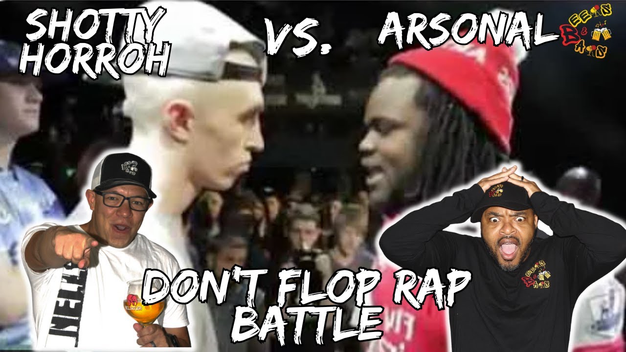 WHY ARE WE JUST NOW SEEING THIS? | Americans React to SHOTTY HORROH VS ARSONAL Don't Flop Rap Battle