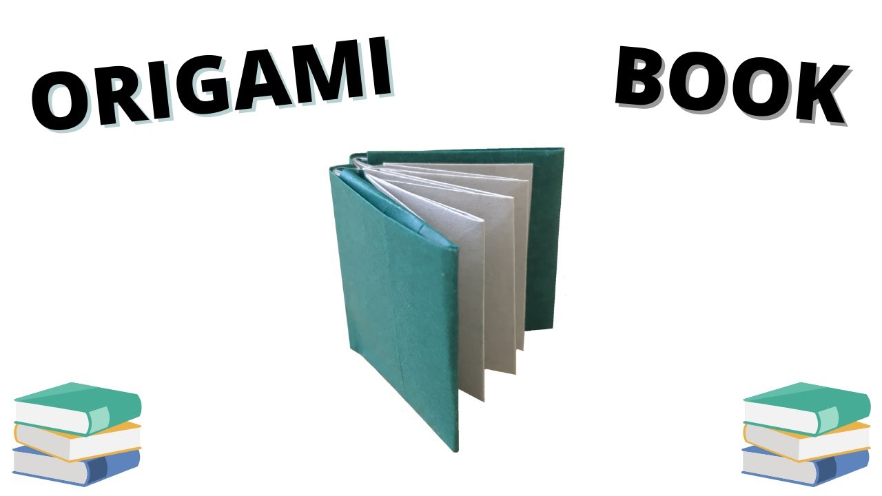 ORIGAMI BOOK TUTORIAL! *EASY AND SIMPLE*