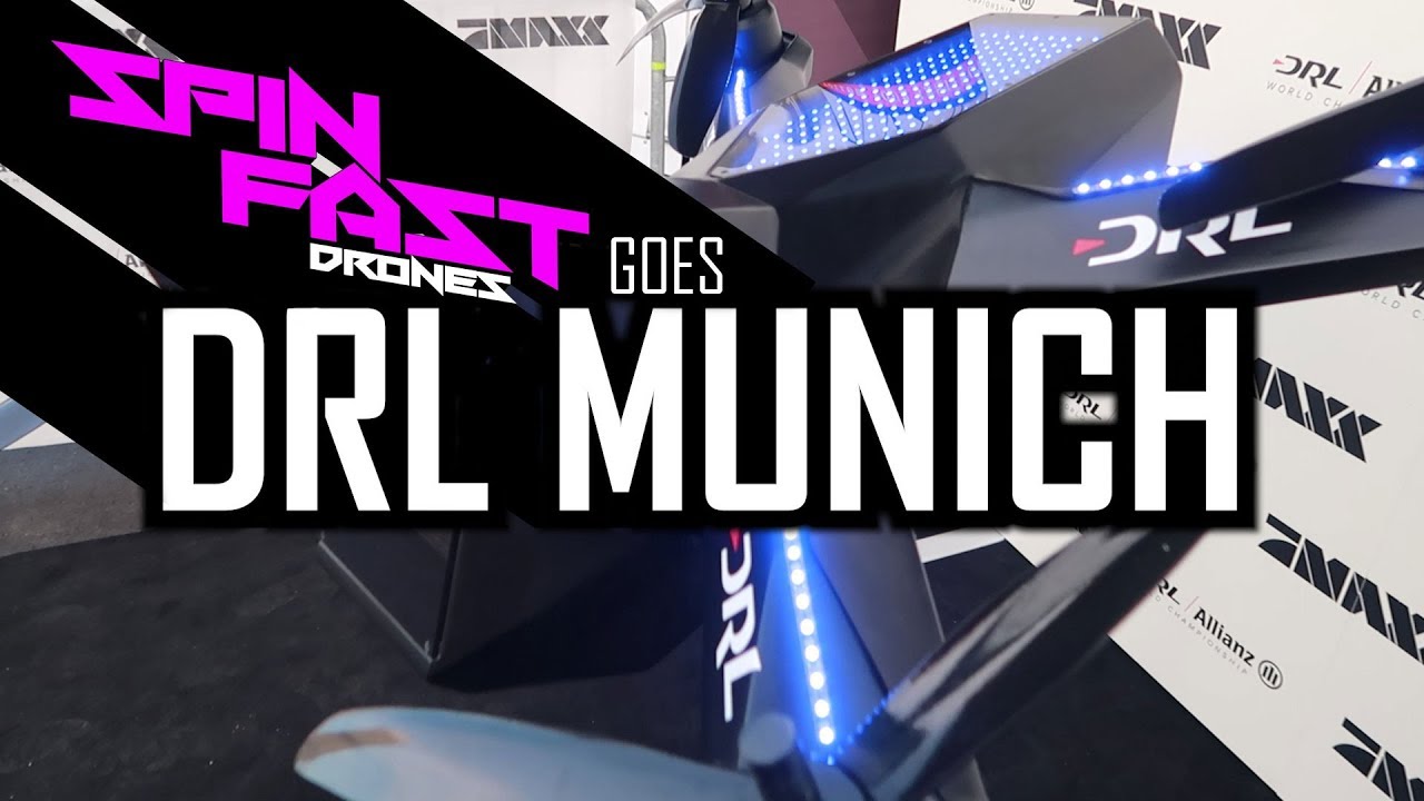 DRL BMW Welt Munich : pro drone race in epic location