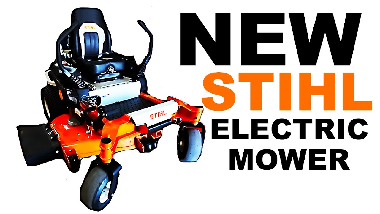 NEW STIHL  RZ 760 ELECTRIC ZERO TURN MOWER
