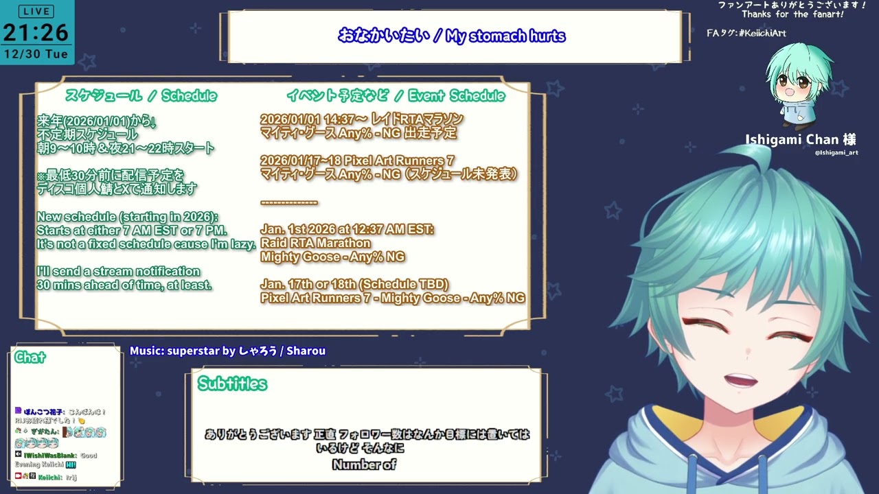 [2025-12-30] 雑談/Chatting → マリオメーカー2 / Mario Maker 2 → Mighty Goose / マイテ