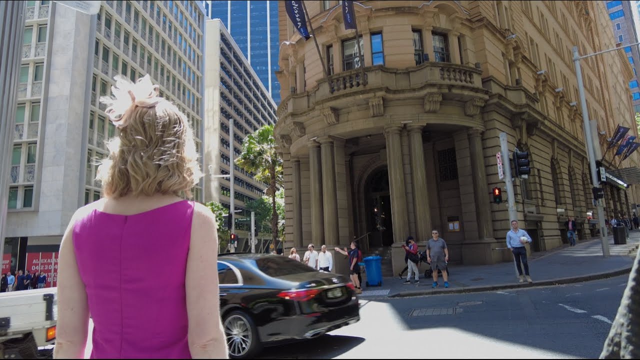 Sydney Walking | Martin Place to Circular Quay via Pitt St on Melbourne Cup Day | Sydney Australia