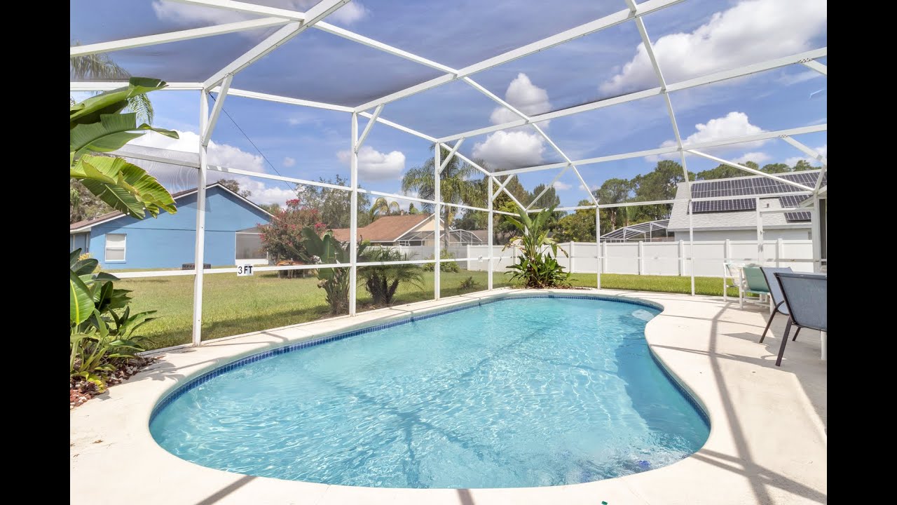 Fully Furnished Airbnb Pool Home Near Disney | Prime Davenport Location