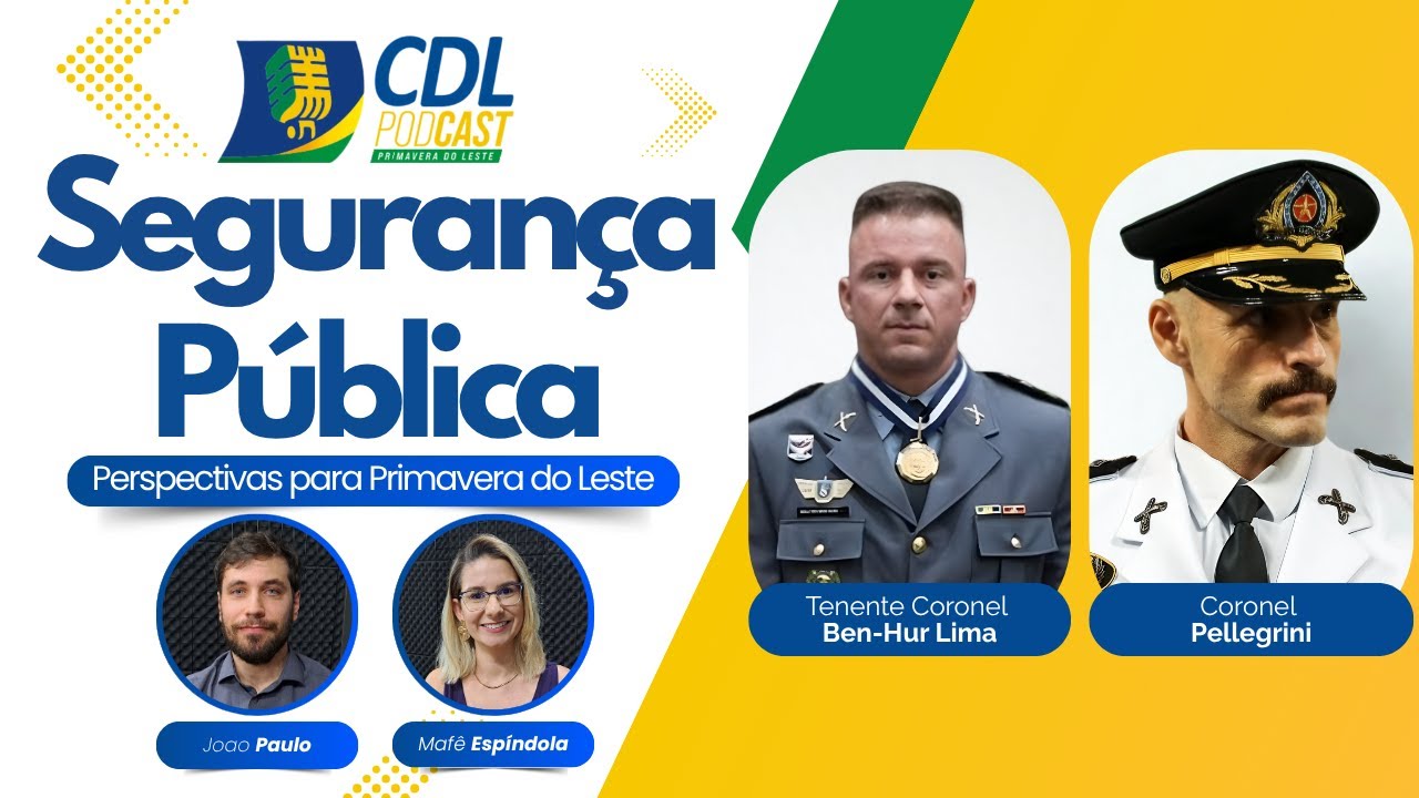 PERSPECTIVAS DA SEGURANÇA: Da Inteligência à Ação nas Ruas | Podcast CDL
