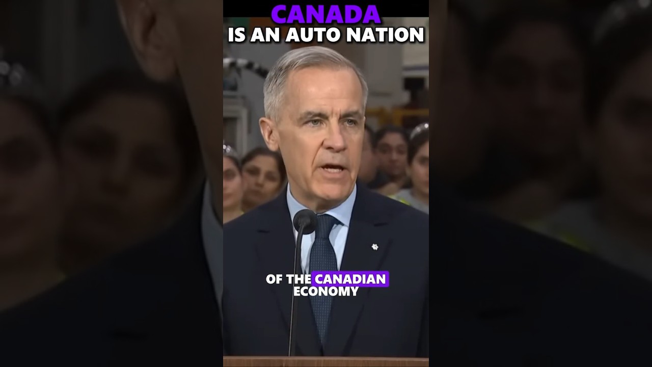 Mark Carney Auto Strategy 2026 #carney #canada #canadanews #cbcnews