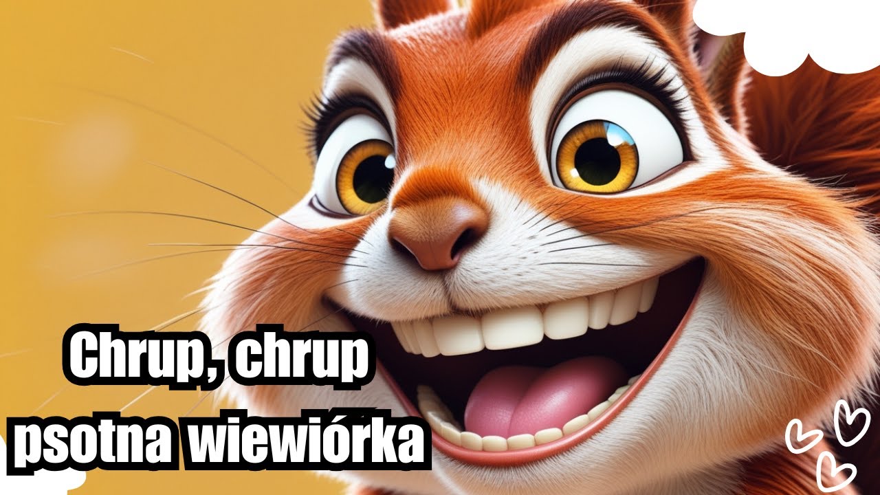 🎵 Radosne Nutki &mdash; Chrup, chrup psotna wiewi&oacute;rka&mdash; piosenki dla dzieci🎵