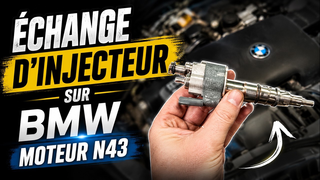 échange d'injecteur sur BMW moteur N43, je vous explique tout