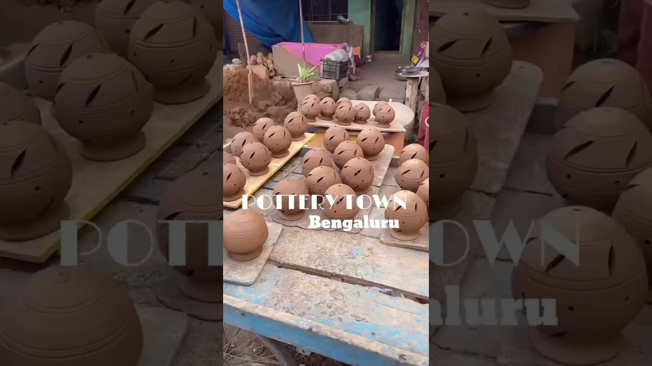 Pottery town😍 | Bengaluru #shorts #pottery