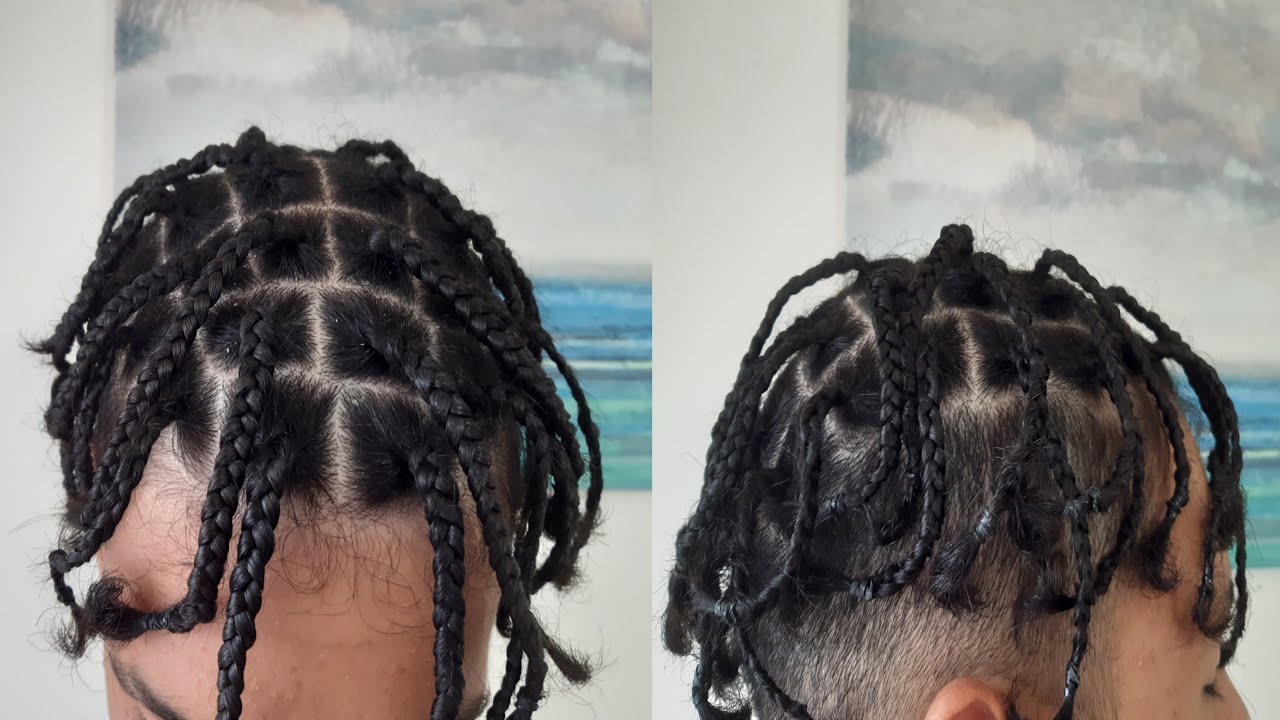 TRENZAS SUELTAS PARA CHICOS/ ESTILO DE PEINADO