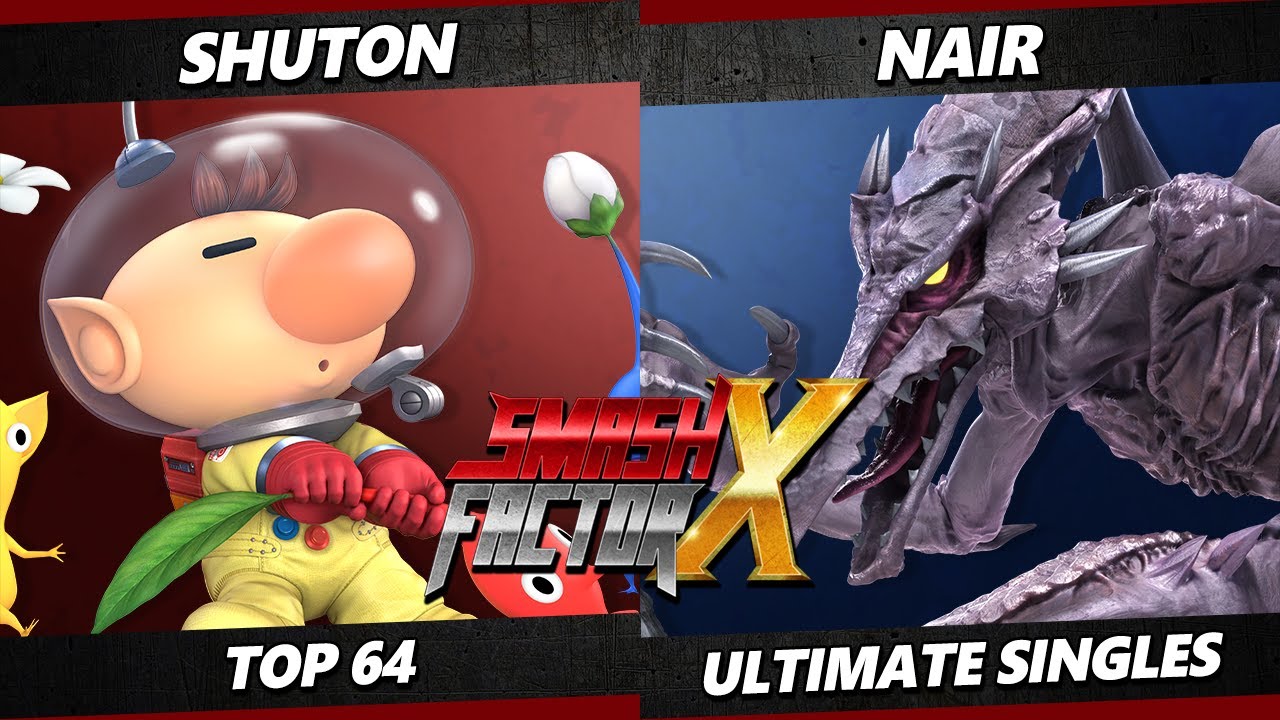 Smash Factor X - Shuton (Olimar) Vs. Nair (Ridley, Hero) Smash Ultimate - SSBU